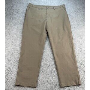 Lululemon ABC Classic 5 Pocket Pant Trouser 38 (38x30) Warpstreme Khaki Nomad